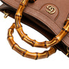 Gucci Small Leather Bamboo Diana Satchel Secondhand