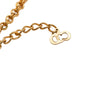 Dior Gold Plated CD Logo Pendant Necklace Secondhand