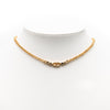 Dior Gold Plated CD Logo Pendant Necklace Secondhand