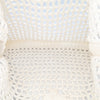 Prada Raffia Effect Crochet Logo Embroidered Tote Secondhand