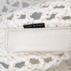 Prada Raffia Effect Crochet Logo Embroidered Tote Secondhand