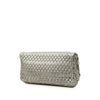 Miu Miu Matelasse Metallic Nappa Crystal Chain Satchel Secondhand