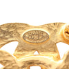 Chanel CC Gold Plated Twisted Brooch Secondhand