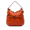 Gucci Medium Leather Running Satchel Secondhand