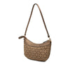 LOEWE Anagram Canvas Shoulder Bag Secondhand