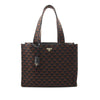 Prada Canvas Triangolo Symbole Shopping Tote Secondhand