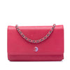 Chanel Caviar Bicolor CC Wallet On Chain Secondhand