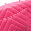 Chanel Mini Rectangular Classic Chevron Lambskin Single Flap Secondhand