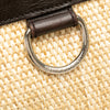 Burberry Leather Trimmed Raffia Crossbody Secondhand