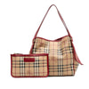 Burberry Small Haymarket Check Coated Canvas Canterbury Tote Secondhand
