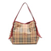 Burberry Small Haymarket Check Coated Canvas Canterbury Tote Secondhand