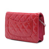 Chanel CC Quilted Patent Wallet On Chain Secondhand