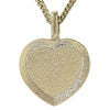 Chanel CC Gold Plated Rhinestones and Enamel Heart Pendant Necklace Secondhand