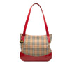 Secondhand Burberry Haymarket Check Canvas Tote