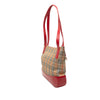 Secondhand Burberry Haymarket Check Canvas Tote