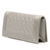 Secondhand Chanel Quilted Lambskin Boy Flap Clutch