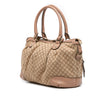 Gucci Diamante Canvas Sukey Satchel Secondhand