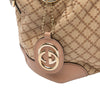 Gucci Diamante Canvas Sukey Satchel Secondhand