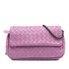 Bottega Veneta Mini Nappa Intrecciato Expandable Chain Flap Crossbody Secondhand