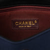 Chanel Small Bicolor Quilted Grosgrain Satin Small Mademoiselle Double Flap Secondhand