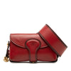 Dior Mini Leather D Bee Saddle Bag Secondhand