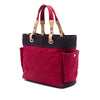 Chanel Large Quilted Canvas Paris Biarritz Tote Secondhand