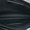 Saint Laurent Croc Embossed Leather Clutch Secondhand