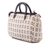 Prada Canvas Bow Cloquet Handle Bag Secondhand
