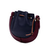 LOEWE Small Leather Colorblock Horseshoe Crossbody Secondhand