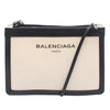Balenciaga Canvas Navy Pochette Crossbody Secondhand