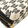 Celine Triomphe Emroidered Canvas Clutch On Chain Secondhand