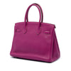 Hermès Clemence Birkin Retourne 30 Secondhand