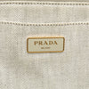 Prada Small Denim Canapa Logo Satchel Secondhand