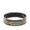 Hermès Wide Printed Enamel Bangle 70 Secondhand