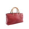 Gucci Medium Calfskin Bamboo Shopper Satchel Secondhand