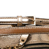 Valentino Metallic Wrinkled Lambskin Rockstud Spike Double Zip Camera Bag Secondhand