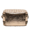 Valentino Metallic Wrinkled Lambskin Rockstud Spike Double Zip Camera Bag Secondhand
