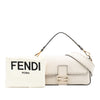 Fendi Medium Leather Selleria Baguette Satchel Secondhand