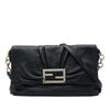 Fendi Large Crinkled Lambskin Mia Flap Crossbody Secondhand