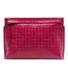 LOEWE Embossed Calfskin Anagram Repeat T Pouch Secondhand