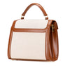 Saint Laurent Mini Canvas Monogram Cassandra Top Handle Bag Secondhand