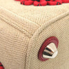 Prada Canvas Mistolino Floral Basket Satchel Secondhand