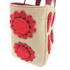 Prada Canvas Mistolino Floral Basket Satchel Secondhand
