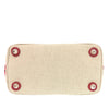 Prada Canvas Mistolino Floral Basket Satchel Secondhand