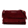 Burberry Suede Peyton Fringe Crossbody Secondhand