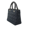 Dior Medium Denim Cannage Lady Dior Secondhand