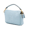 Fendi Mini Zucca Embossed Leather Baguette Satchel Secondhand