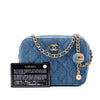 Chanel Quilted Denim Pearl Crush Camera Bag Secondhand