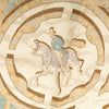 Hermès Peintre Du Cheval Silk Scarf 90 Secondhand