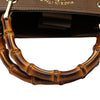 Secondhand Gucci Small Calfskin Bamboo Shopper Satchel